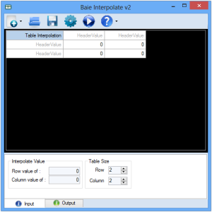 Table Interpolation